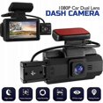 thumbnail image 4 of Front and Rear Recording Dash Cam 1080P HD Night Vision Car Camera Recorder ( without WiFi ), 4 of 5