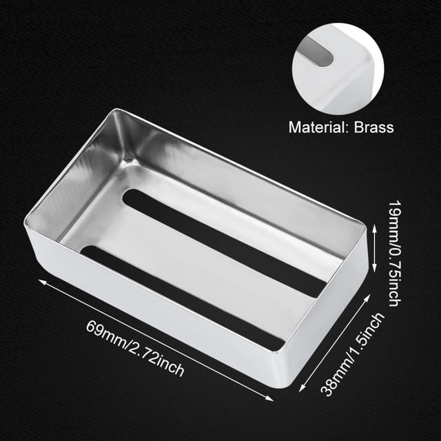 Keenso Brass Metal Pickup Cover, Pickup Cover, For Electric Guitar Guitar'S Pickup