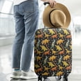 thumbnail image 2 of Black Toy Like Dinosaurs Pattern Luggage Cover Fashion Suitcase Cover Baggage Covers Fit 25-28 Inch Luggage (Go Travel), 2 of 5