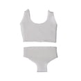 thumbnail image 3 of Conjunto de lencería en miniatura, bragas y sujetador para muñecas, ropa, accesorios de escena, tela para juego de rol blanco, 3 of 7