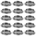 thumbnail image 1 of BESTYASH 15 Pcs Trou de Ventilation Rond en Acier Inoxydable pour Armoires et Garde-Robes avec Dissipation de Chaleur, 1 of 6
