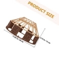 thumbnail image 4 of HINTRMENT 1Pcs Multi Color Iron Paper String Round Lampshade for Bedroom 30x17cm, 4 of 5