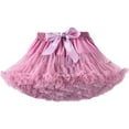 thumbnail image 2 of Riforla Ladies Classic Solid Color Dancing Tutu Skirt Tutu Skirt Skirt Skirts for Women Trendy Light Purple One Size, 2 of 3