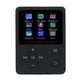 thumbnail image 1 of Reproductor de música MP3 y MP4 portátil, delgado, liviano, con pantalla a color, HiFi, USB 2.0, botones cruzados, color negro, 1 of 13