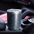 thumbnail image 4 of 30oz Dark Blue Star Moon Sun Pattern Tumblers Stainless Steel Tumbler with Lid and Straw,Vacuum Insulated Double Wall Travel Tumbler Cups Mug with Cleaning Brush for Coffee,Tea, 4 of 7