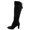 Black, variant on Inc International Concepts Womens Hadli Suede Closed Toe Over Knee Fashion Bo...