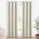 thumbnail image 1 of Cortinas Koufall, color crema, para oscurecer habitaciones, 214 cm de largo, 2 paneles, 1 of 9