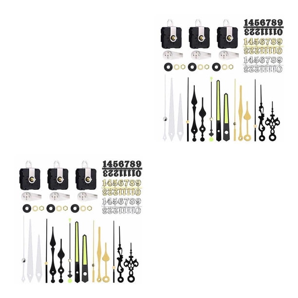 Kit de herramientas de reparación de mano Naiovety para movimiento de reloj de pared grande 2piezas Tipo 1