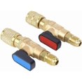 thumbnail image 2 of yeuweold R22 R410A Air Conditioning Refrigerant Valve Ball Valve Hose Adapter, AC Adapter Hose Kit, 2 of 5
