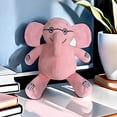thumbnail image 3 of Peluche genérico 2024 con elefante azul y cerdo rosa para niños, 3 of 6