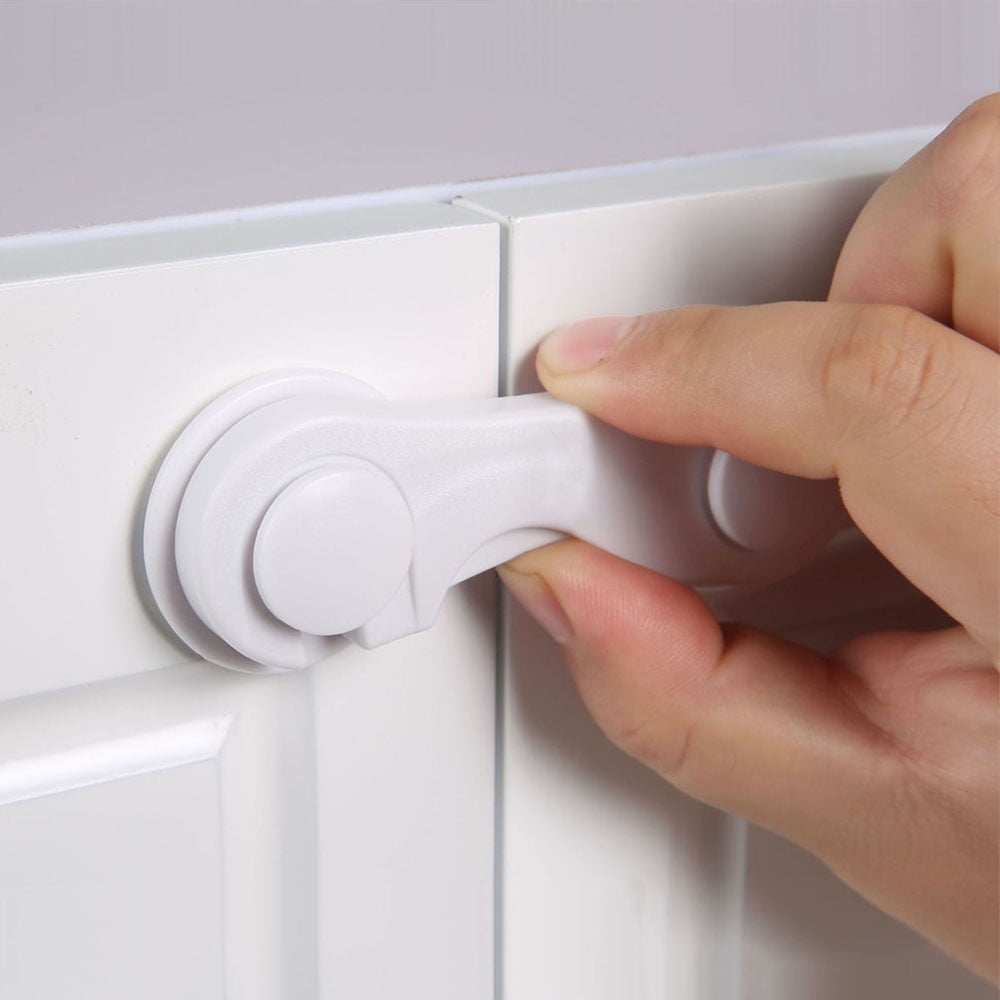 21 Magnetic Cabinet Locks 3 Keys, Child Safety 61-Piece Kit