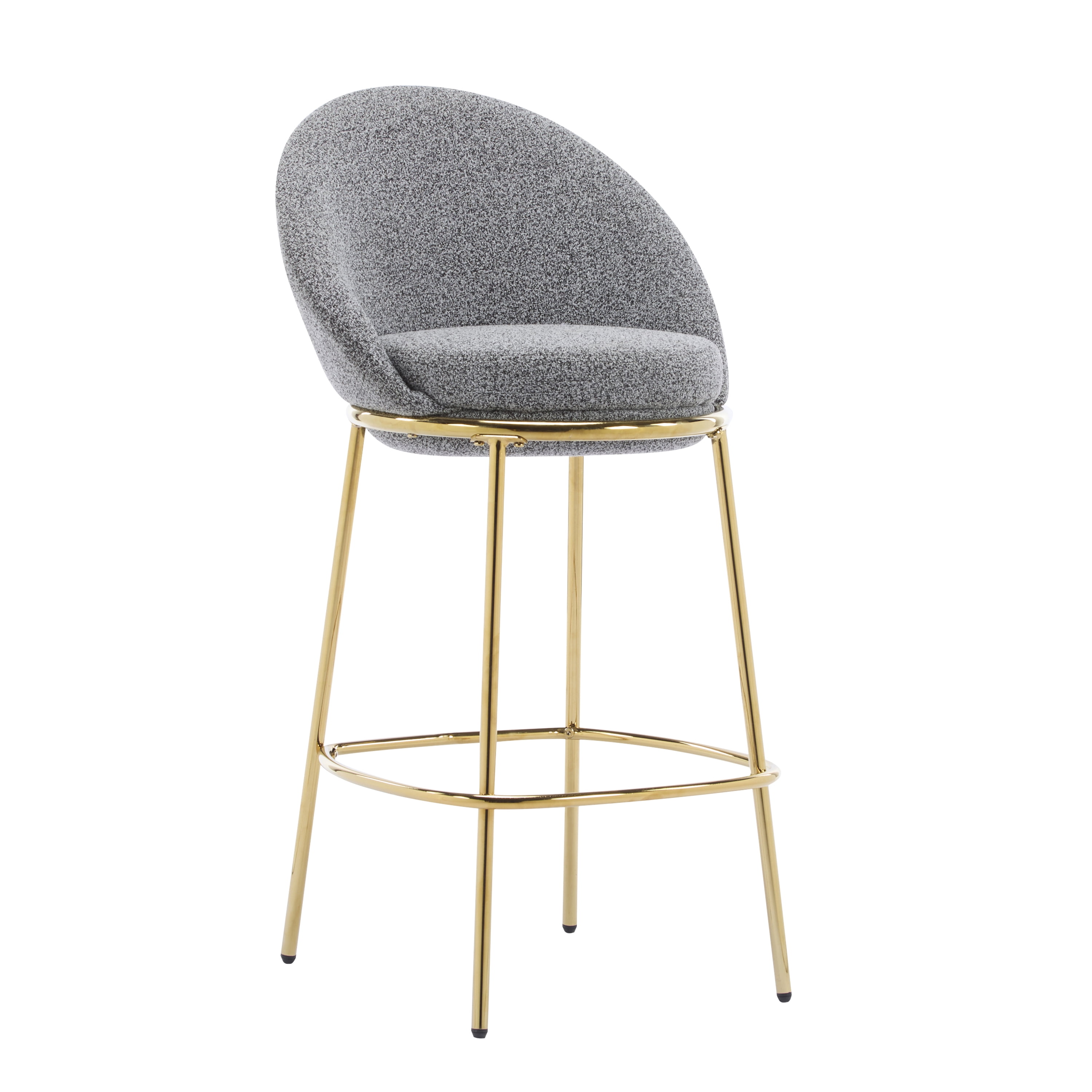 2-Pack Upholstered Barstool with Metal Frame,30"H Counter Height Bar Stools for Kitchen Island