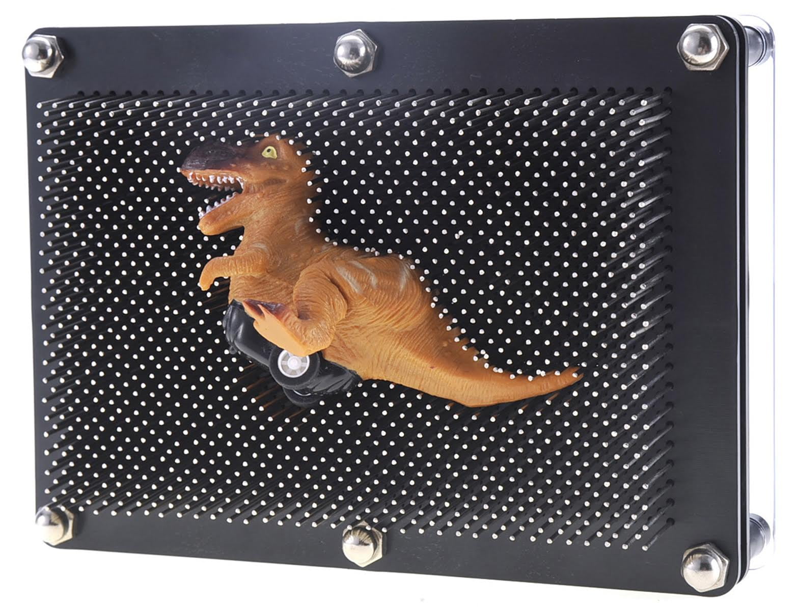 Board No More! 3D Pin Art Impression Board - Metallic