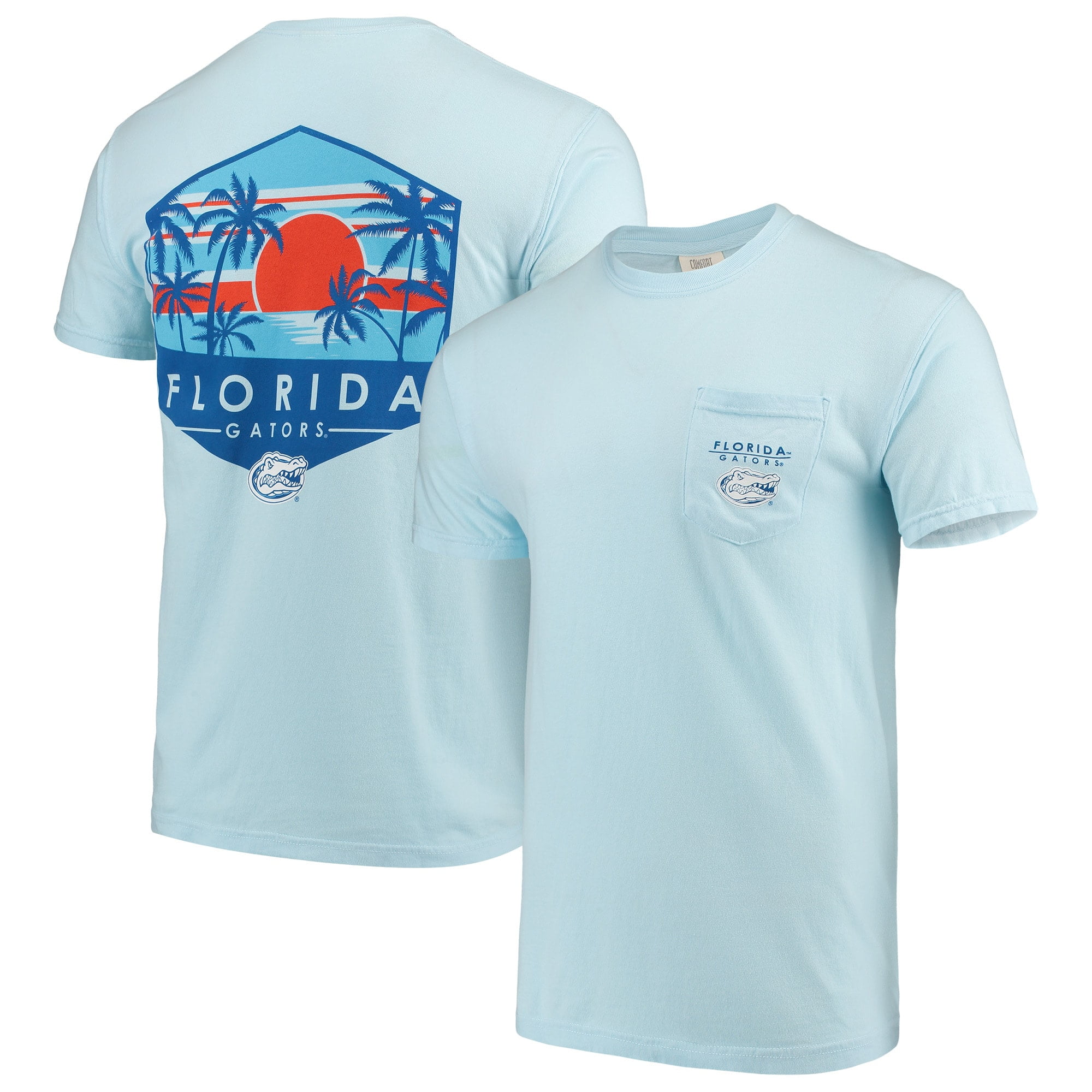 Image One NCAA Stacked Baseball Short Sleeve Comfort Color Tee Image One NCAA Stacked Baseball Short Sleeve Comfort Color Tee
