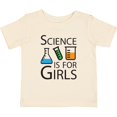 thumbnail image 3 of Inktastic Science is for Girls Girls Baby T-Shirt, 3 of 5