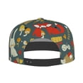 thumbnail image 4 of Gaeub Cute Animal Forest Flat Bill Snapback Hats Baseball Caps with Adjustable for Running Workouts and Outdoor Activities, 4 of 9