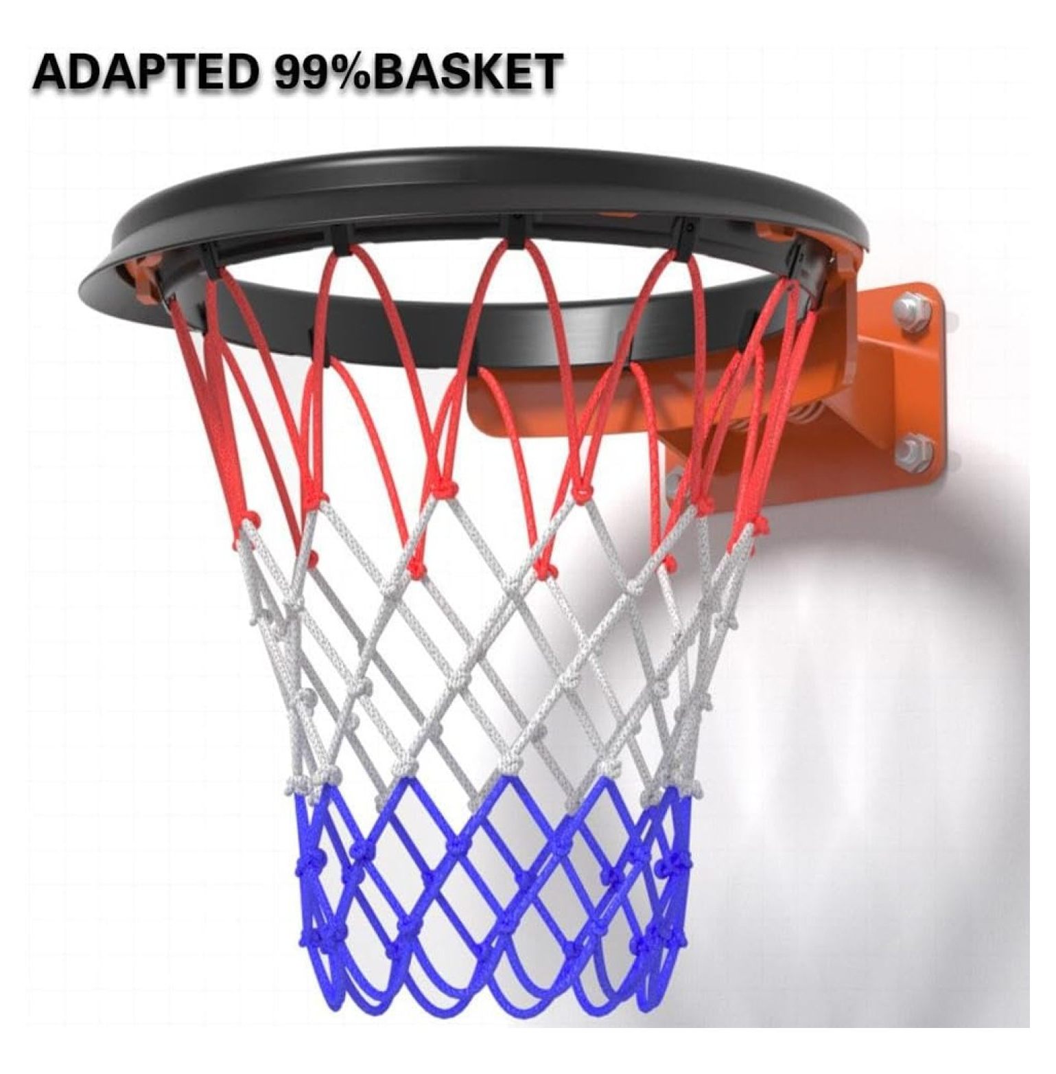 Portable Basketball Net, Easy Install Throw-and-Attach System for ...