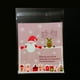 thumbnail image 5 of Navidad Santa Claus Ciervos Hornear Embalaje Bolsas Galleta Dulces Celofán, 5 of 6