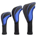 thumbnail image 2 of 3Pcs/Set Golf Club head cover with No. Tags Golf Accessories High Quality Blue, 2 of 8