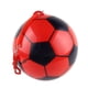 thumbnail image 3 of KAKOWELY Pelota de fútbol inflable de PVC grueso para playa, juego de práctica para niños al aire libre (con cadena, no inflable, aprox. 20 cm, color aleatorio), 3 of 5