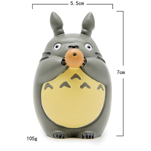 Mi vecino Totoro y White Totoro PVC figura de acción de juguete, colección Yazaki Hayao, modelo de juguete para niños, Navidad, caliente zhangyuxiang unisex
