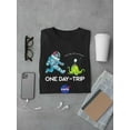 thumbnail image 3 of NASA Nasa Astronaut W Pet Alien T-Shirt Men -NASA Designs, Male x-Large, 3 of 4