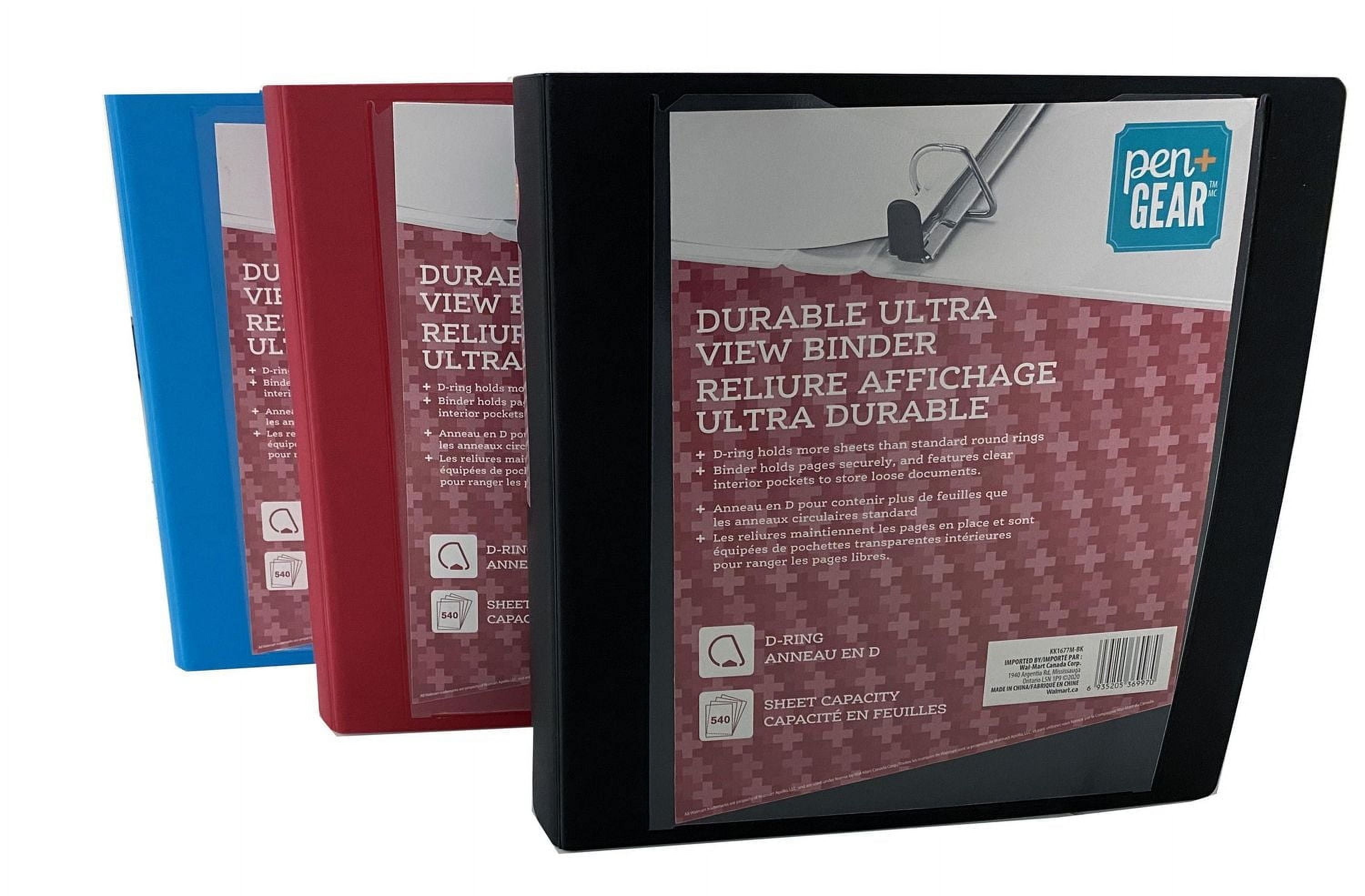 Pen+Gear 2" ULTRA VIEW BINDER