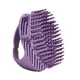 thumbnail image 3 of Masajeador de cuero cabelludo, cepillo de baño de mano, cepillo de champú para la limpieza del cabello Violeta, 3 of 9