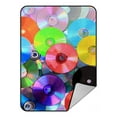 thumbnail image 1 of EREHome Cd And Dvd Color Throw Blanket Fleece Blankets Plush Blanket 58x80 inch, 1 of 1