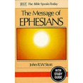 thumbnail image 1 of Pre-Owned Message of Ephesians: God's New Society: Study Guide (Paperback) 0851109632 9780851109633, 1 of 1