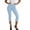 Light Blue, variant on talentlend Women Capri Jeans Jeggings Stretchy Casual High Waisted Cropped Denim Legging Pants with Pocket S-3XL