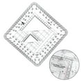 thumbnail image 2 of yaaqii 1pcs Grid protractor coordinate scale map land navigation topographic map scale, 2 of 9