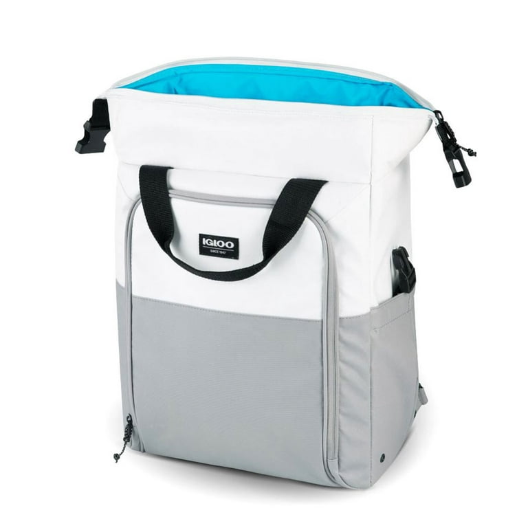 Igloo Seadrift Switch Durable & Adjustable Insulated 30 Can Cooler Backpack  Tote