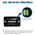 thumbnail image 4 of Runleader 48V LED Battery Power Indicator,Battery Charge & Discharge Display,Applicable to Lead Acid Battery Powered Golf Cart Forklift Lawn Mower Leaf Trimmer Motorhome etc., 4 of 4