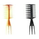 thumbnail image 1 of Plástico Afro Pick Comb Cepillo Para El Cabello Peluquería Styling Lift Comb Negro /, 1 of 9