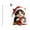 10 Pack-WD1131, variant on 10 Pack Of Christmas Cute Gift 2D Acrylic Car Key Chain Pendant Holiday Decorations Props