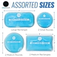 thumbnail image 3 of AllSett Health Reusable Gel Ice Pack Set, Hot and Cold Compress for Knee, Back, Neck and Ankle, 7 Pack, 3 of 6