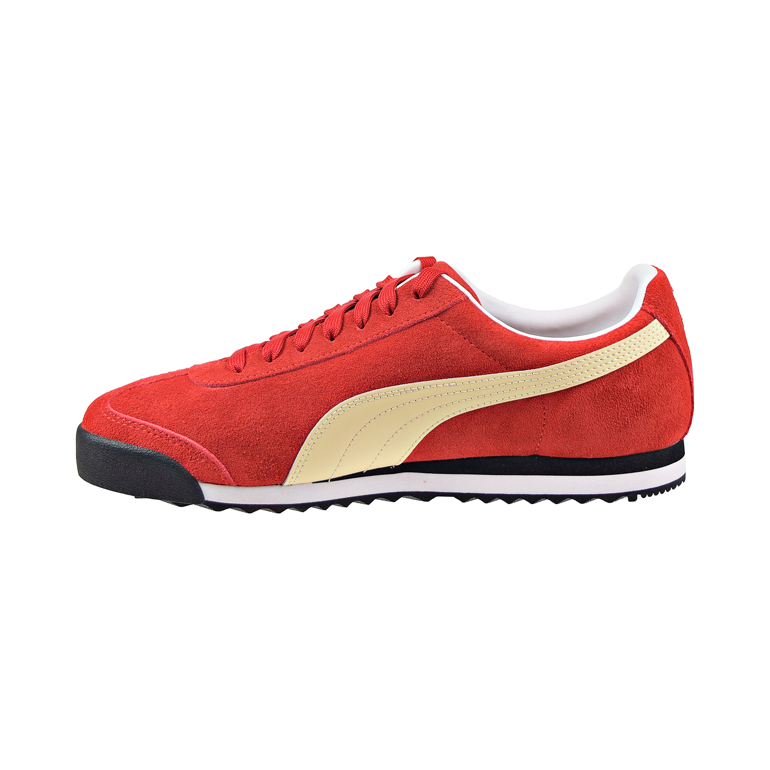 Puma Roma Suede Men's Shoes High Risk Red/Summer Melon 365437-13 - image 4 of 6