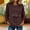 Brown # Sweatshirts, variant on Vetsdori Zipper Pockets Sweatshirts for Women Long Sleeve Solid Color Pullover Tops Para Mujer,Crew Neck Winter Womens Sweatshirts Soft