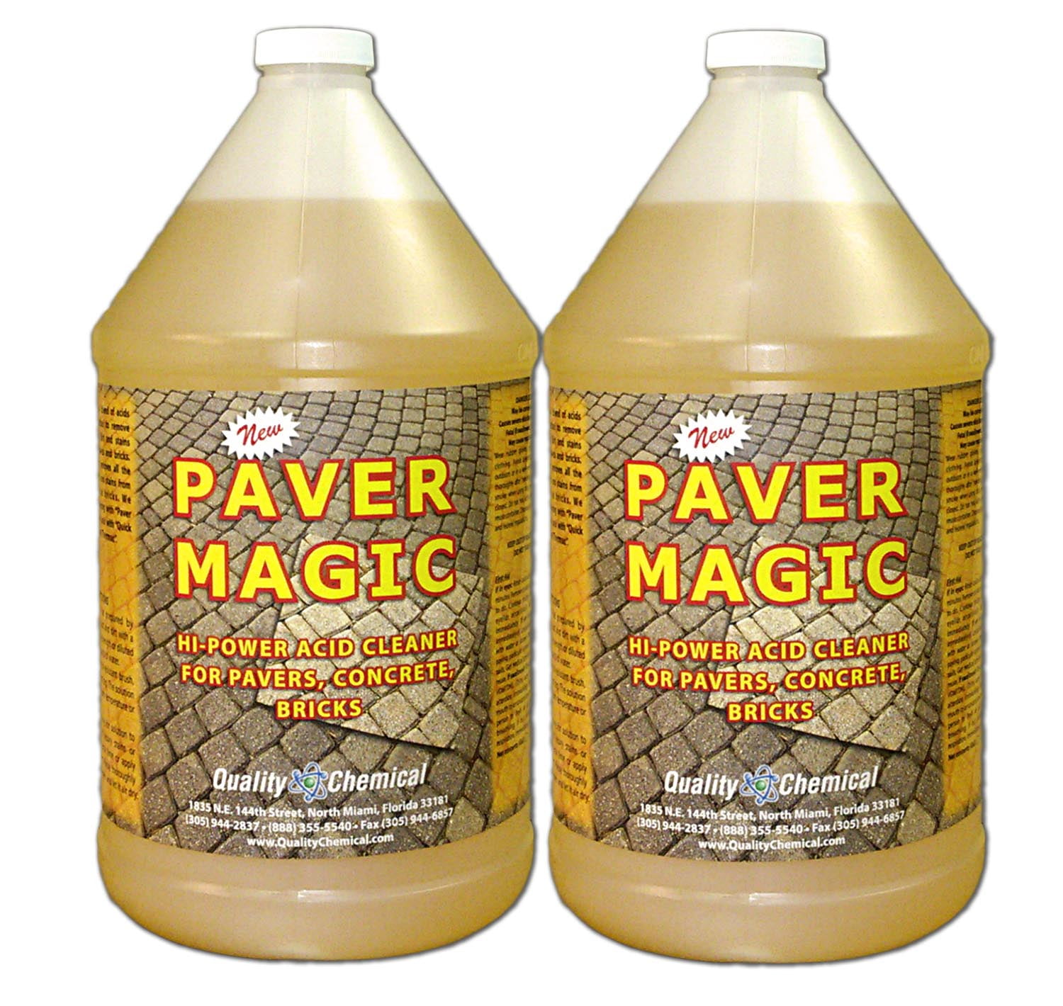 Quality Chemical Paver Magic High Power Concrete, Brick and Paver
