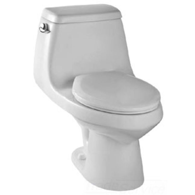 Mansfield 705NSBISC Biscuit Aegean One Piece Elongated Toilet with