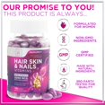 thumbnail image 3 of Hair Vitamins for Women for Hair Growth - Argan-Infused Supplement with Collagen, Biotin and Hyaluronic Acid - Supports Faster Hair Growth, Skin & Nails Beauty Vitamins, Bottled in USA - 120 Softgels, 3 of 7