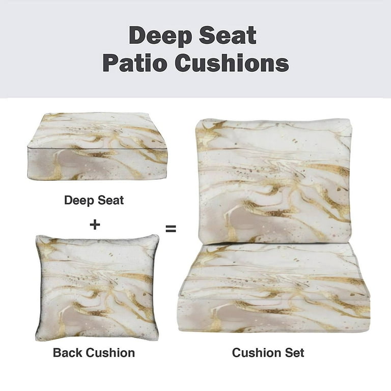 Walmart deep hotsell seat patio cushions