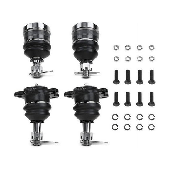 Ball Joint Kit 4 - Compatible with 1988 - 1999 Chevy C1500 1989 1990 1991 1992 1993 1994 1995 1996 1997 1998