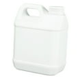 thumbnail image 3 of Contenedor de HDPE de 2 l con tapa, diseñado para una gestión eficiente de líquidos en el hogar. blanco lechoso, 3 of 9