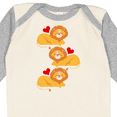 thumbnail image 4 of Inktastic Lion Jungle Animals Boys or Girls Long Sleeve Baby Bodysuit, 4 of 5