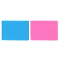 thumbnail image 1 of 2 Pcs Extra Large Silicone Sheet for Crafts Jewelry Casting Moulds Blue Rose Red Nonstick, 1 of 6
