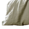 thumbnail image 4 of Benjara Edge 4 Piece King Size Duvet Comforter Set- Washed Linen- Sage Green, 4 of 7