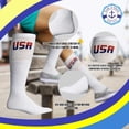 thumbnail image 2 of Yacht & Smith USA Pride Wholesale Cotton Socks For Men Woman Children, American Themed Socks (Mens (10-13) Tube,60), 2 of 6