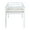White, variant on Solid Twin Loft Bed with Spacious Storage / Sturdy Structure for Long - lasting Use